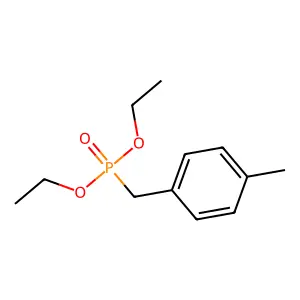 Diethyl P-((4-methylphenyl)methyl)phosphonate structure