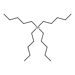 Tetrapentyltin structure