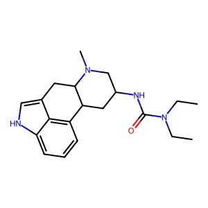 Tergurid; Terguride; trans-Dihydrolisuride structure