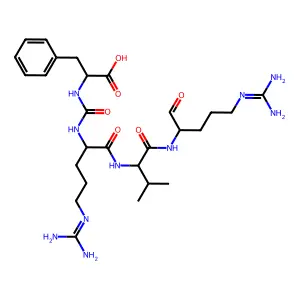 Antipain (dihydrochloride) structure