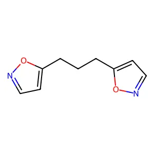 5,5'-(1,3-Propanediyl)bisisoxozole structure