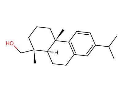(1,4a-Dimethyl-7-propan-2-yl-2,3,4,9,10,10a-hexahydrophenanthren-1-yl)methanol structure