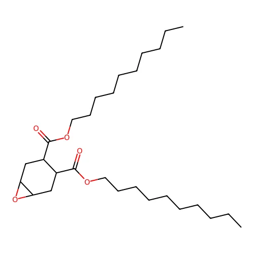 Didecyl 7-oxabicyclo[4.1.0]heptane-3,4-dicarboxylate structure