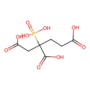 2-Phosphonobutane-1,2,4-tricarboxylic acid structure
