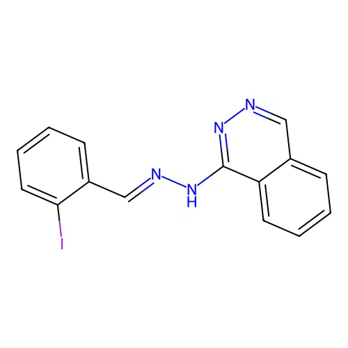 1-(2-(2-Iodobenzylidene)hydrazineyl)phthalazine structure