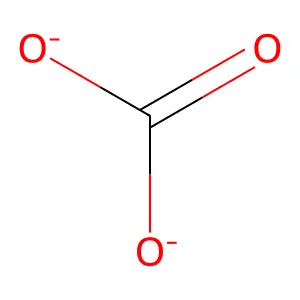 Carbonate Ion structure