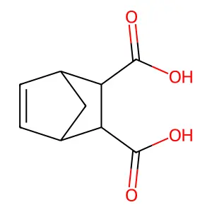 5-Norbornene-2,3-dicarboxylic acid structure
