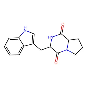 Brevianamide F structure