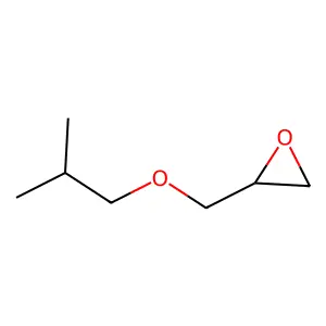 (Isobutoxymethyl)oxirane structure