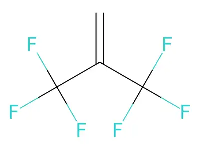 3,3,3-Trifluoro-2-(trifluoromethyl)-1-propene structure