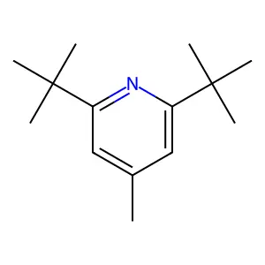 2,6-Di-tert-butyl-4-methylpyridine structure