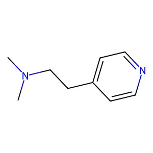 Pyridine, 4-(2-dimethylaminoethyl)- structure