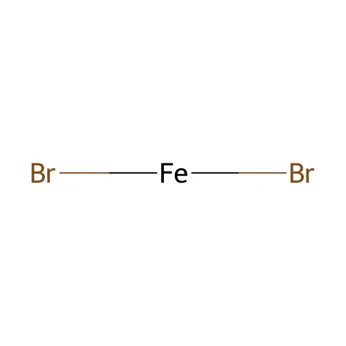 Iron bromide (FeBr2) structure
