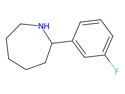 2-(3-Fluorophenyl)azepane structure