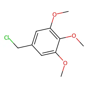 5-(Chloromethyl)-1,2,3-trimethoxybenzene structure