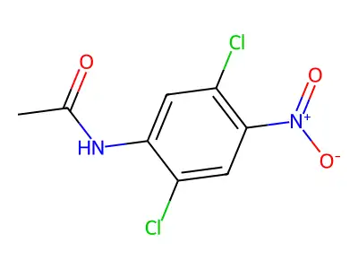Acetamide, N-(2,5-dichloro-4-nitrophenyl)- structure