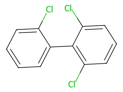 2,2',6-Trichlorobiphenyl structure