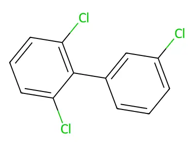 2,3',6-Trichlorobiphenyl structure