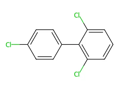 2,4',6-Trichlorobiphenyl structure