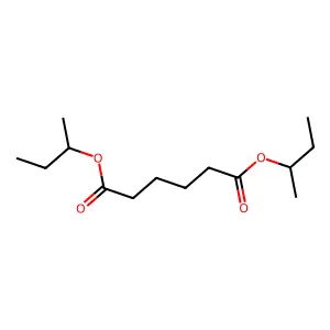 Di-sec-butyl adipate structure