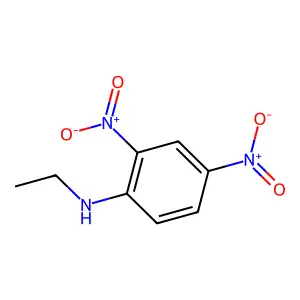 N-ethyl-2,4-dinitroaniline structure