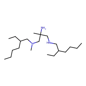 1,2,3-Propanetriamine, N(sup 1),N(sup 3)-bis(2-ethylhexyl)-N(sup 1),2-dimethyl- structure