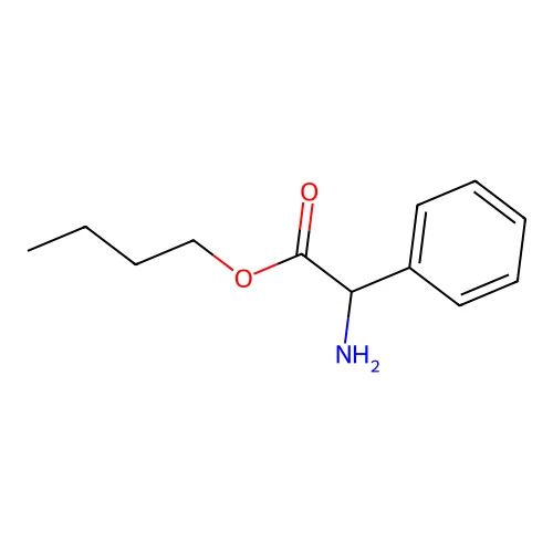 Phenylglycine, butyl ester structure