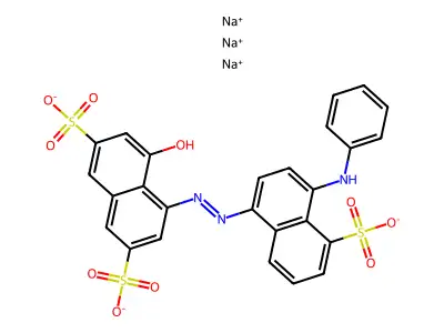 Anazolene sodium structure