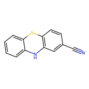 Phenothiazine-2-carbonitrile structure
