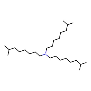 1-Octanamine, 7-methyl-N,N-bis(7-methyloctyl)- structure
