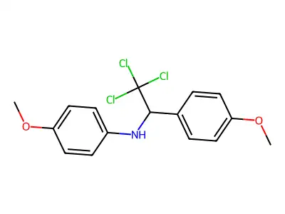 N-(alpha-Trichloromethyl-4-methoxybenzyl)-4-methoxyaniline structure