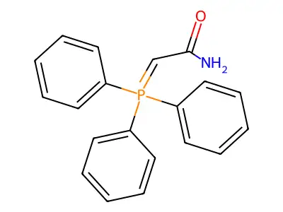 2-(Triphenylphosphoranylidene)acetamide structure