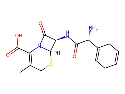 Cefradin structure