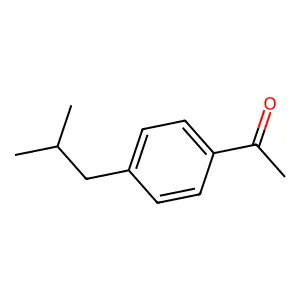 4'-Isobutylacetophenone structure
