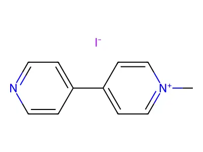 1-Methyl-4,4'-bipyridinium iodide structure