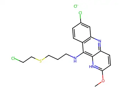 C18H19Cl2N3OS.ClH structure