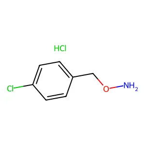 O-(4-Chlorobenzyl)hydroxylaminehydrochloride structure