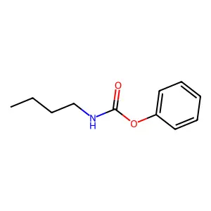 Phenyl n-butylcarbamate structure