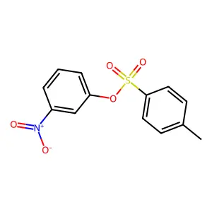 p-Toluenesulfonic acid, m-nitrophenyl ester structure