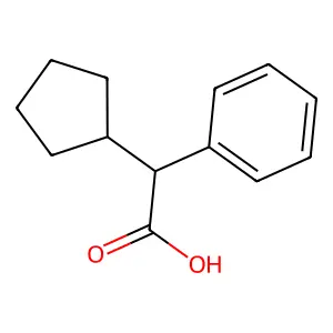 2-Cyclopentyl-2-phenylacetic acid structure