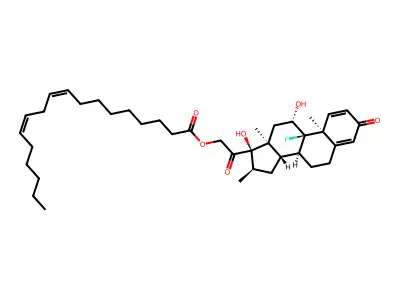 Dexamethasone linoleate structure