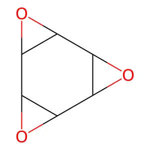 anti-Benzene trioxide structure