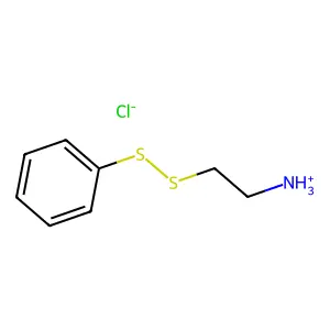 2-(Phenyldithio)ethylamine hydrochloride structure