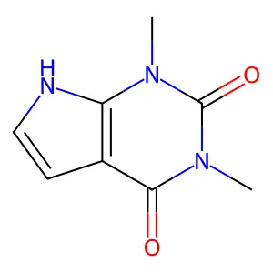 1H-Pyrrolo[2,3-d]pyrimidine-2,4(3H,7H)-dione, 1,3-dimethyl- structure