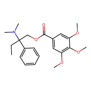 Trimebutine structure