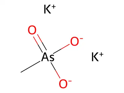 methanearsonic acid, dipotassium salt structure
