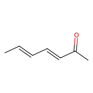 Hepta-3,5-dien-2-one structure