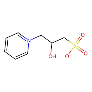 pyridinium, 1-(2-hydroxy-3-sulfopropyl)-, inner salt structure