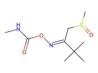 Thiofanox-sulfoxide structure