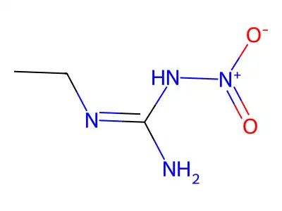 Guanidine, N-ethyl-N'-nitro- structure